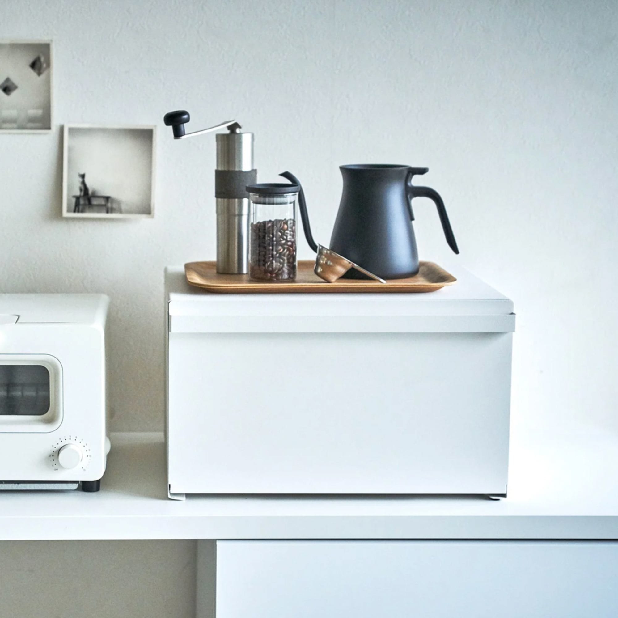 Yamazaki Tower Bread Box White Kitchen Warehouse™